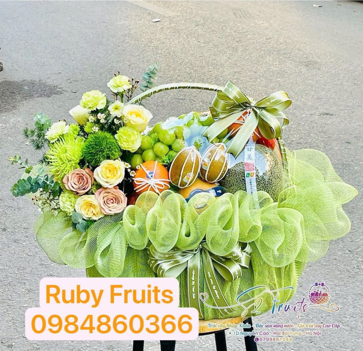 Giỏ Quà Trái Cây Đẹp Trà Vinh 