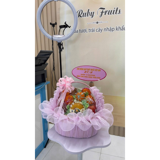Giỏ Qu&agrave; Tr&aacute;i C&acirc;y 27