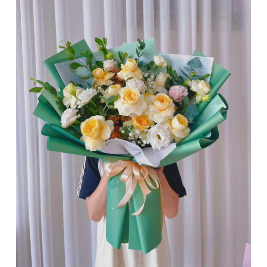 B&oacute; Hoa Ho&agrave;ng kim mix