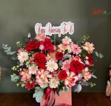 Giỏ Hoa Tươi 2