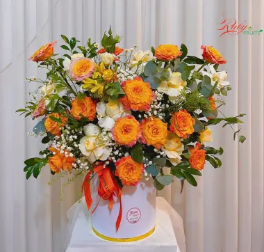 Giỏ Hoa Tươi 4