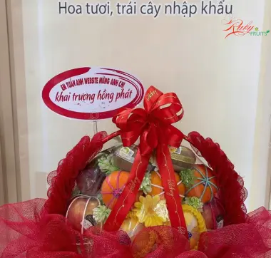 Giỏ Qu&agrave; Tr&aacute;i C&acirc;y 26