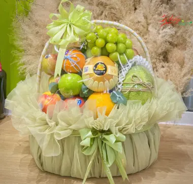 Giỏ Qu&agrave; Tr&aacute;i C&acirc;y 21