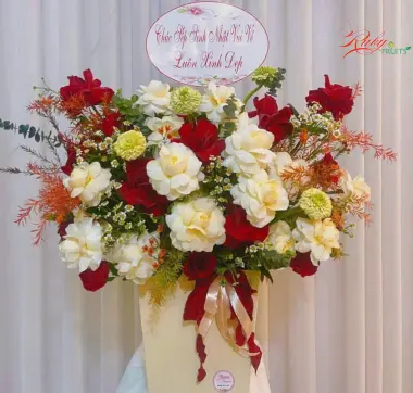 Giỏ Hoa Tươi 9
