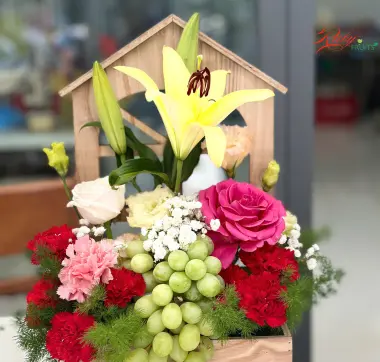 Giỏ Qu&agrave; Tr&aacute;i C&acirc;y 49